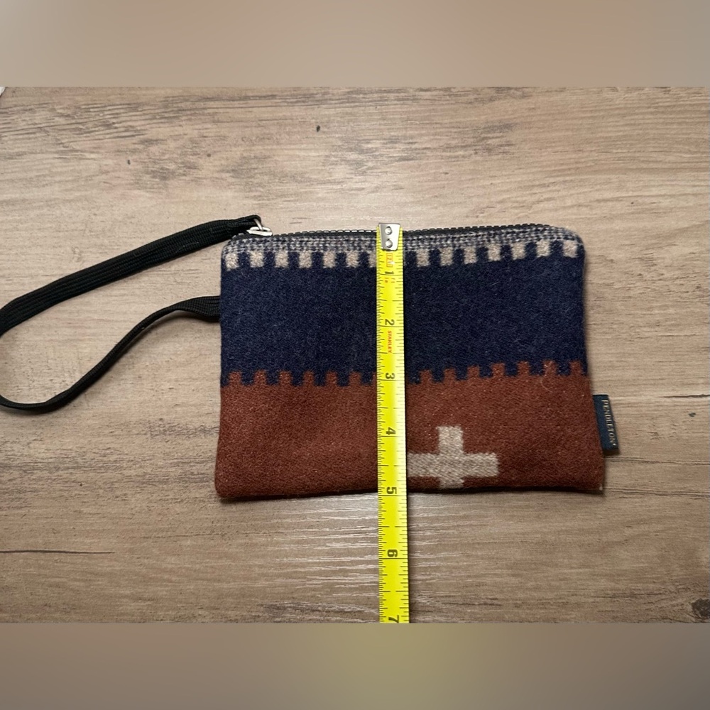 Pendleton Aztec Southwestern Pattern Wool Zip Wom… - image 5